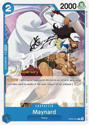 Maynard, Awakening of the New Era: 1st Anniversary Tournament Cards