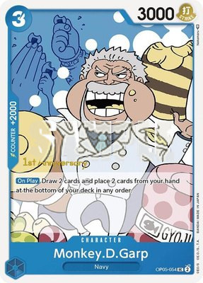 Monkey.D.Garp, Awakening of the New Era: 1st Anniversary Tournament Cards