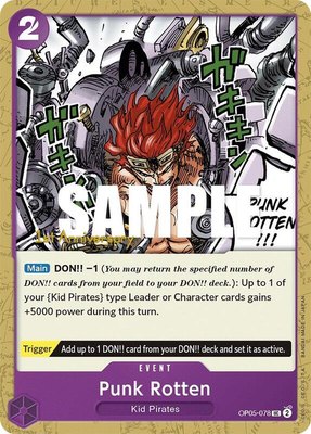 Punk Rotten, Awakening of the New Era: 1st Anniversary Tournament Cards