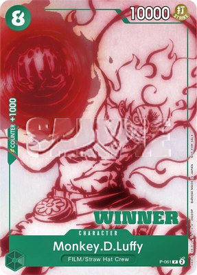 Monkey.D.Luffy (Starter Deck 11: Uta Deck Battle) [Winner], One Piece Promotion Cards