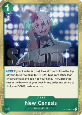 New Genesis, Starter Deck 11: Uta