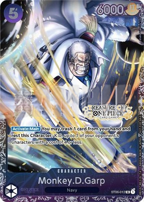 Monkey.D.Garp (Treasure Cup), One Piece Promotion Cards