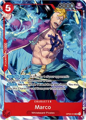 Marco (Japanese 1st Anniversary Set), One Piece Promotion Cards