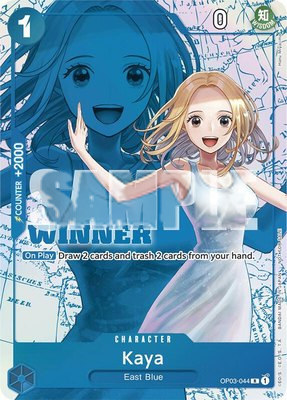 Kaya (Winner Pack Vol. 6), One Piece Promotion Cards