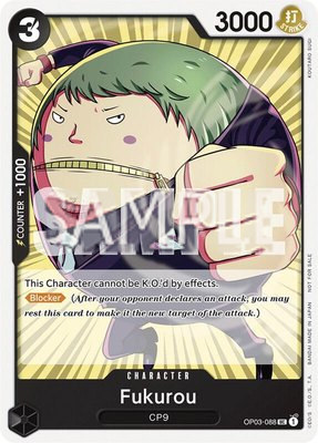 Fukurou (Tournament Pack Vol. 6), One Piece Promotion Cards