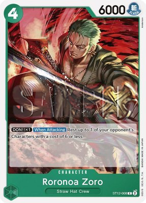 Roronoa Zoro, Starter Deck 12: Zoro and Sanji