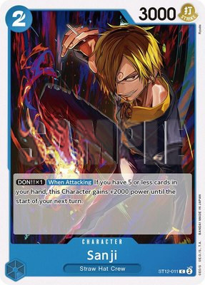 Sanji, Starter Deck 12: Zoro and Sanji