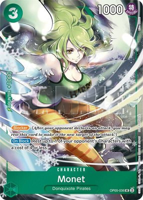 Monet (Event Pack Vol. 3), One Piece Promotion Cards