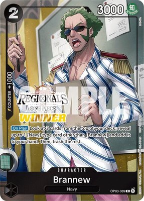 Brannew (Online Regional 2024) [Winner], One Piece Promotion Cards