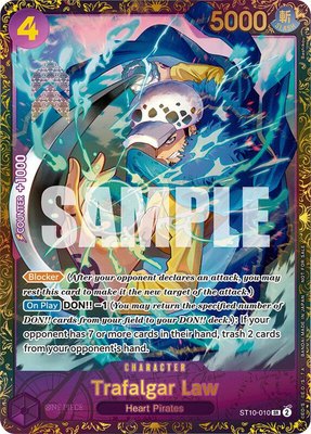 Trafalgar Law, One Piece Promotion Cards