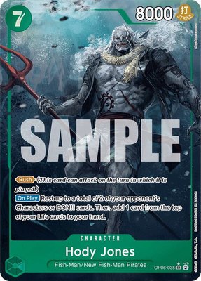 Hody Jones (035) (Alternate Art), Wings of the Captain
