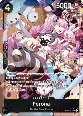 Perona (093) (Alternate Art), Wings of the Captain