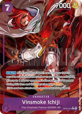 Vinsmoke Ichiji (061) (Alternate Art), Wings of the Captain