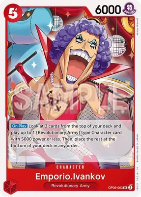 Emporio.Ivankov, Wings of the Captain