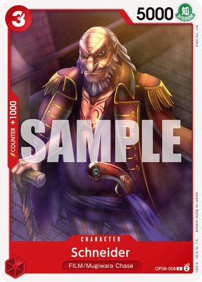 Schneider, Wings of the Captain