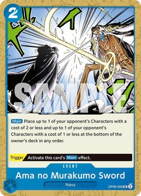 Ama no Murakumo Sword, Wings of the Captain