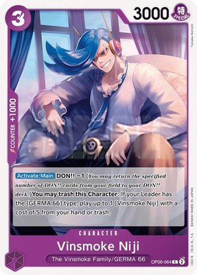 Vinsmoke Niji (064), Wings of the Captain