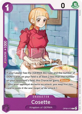 Cosette, Wings of the Captain