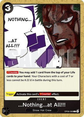 ...Nothing...at All!!!, Wings of the Captain