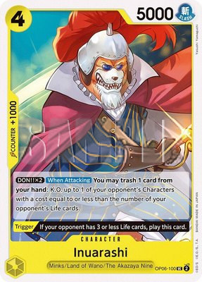 Inuarashi, Wings of the Captain