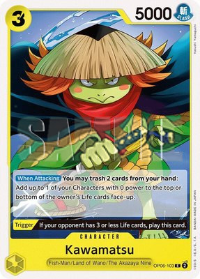 Kawamatsu, Wings of the Captain
