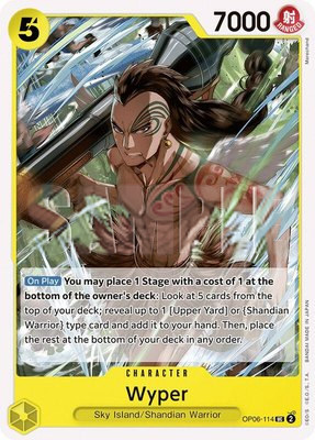 Wyper, Wings of the Captain
