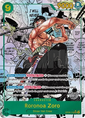 Roronoa Zoro (Alternate Art) (Manga), Wings of the Captain