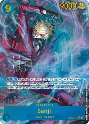 Sanji (Alternate Art), Wings of the Captain