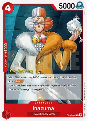 Inazuma, Wings of the Captain Pre-Release Cards