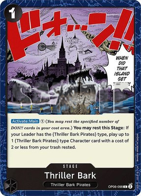 Thriller Bark, Wings of the Captain Pre-Release Cards
