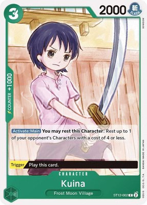 Kuina, Starter Deck 12: Zoro and Sanji