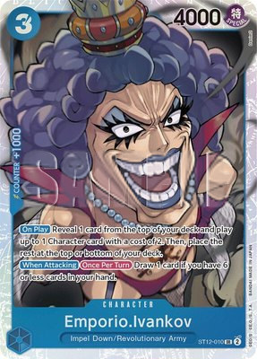 Emporio.Ivankov, Starter Deck 12: Zoro and Sanji