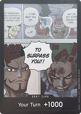 DON!! Card (Mihawk & Zoro) (Double Pack Set Vol. 3), Wings of the Captain