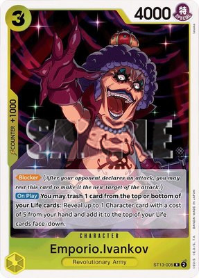 Emporio.Ivankov, Ultra Deck: The Three Brothers