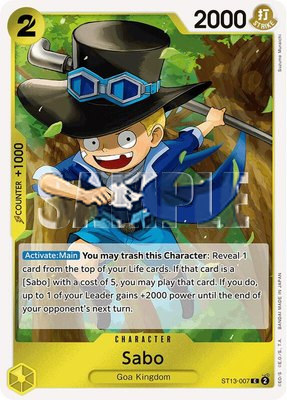Sabo (007), Ultra Deck: The Three Brothers