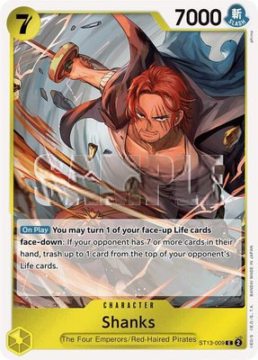 Shanks, Ultra Deck: The Three Brothers
