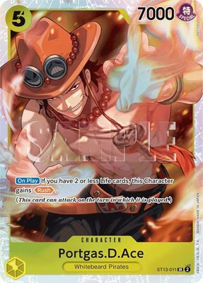 Portgas.D.Ace (011), Ultra Deck: The Three Brothers