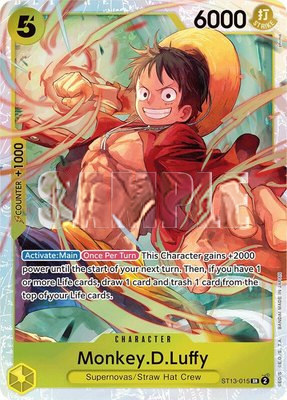 Monkey.D.Luffy (015), Ultra Deck: The Three Brothers