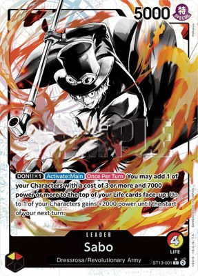 Sabo (001) (Parallel), Ultra Deck: The Three Brothers