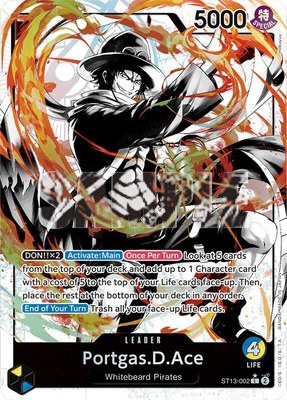 Portgas.D.Ace (002) (Parallel), Ultra Deck: The Three Brothers