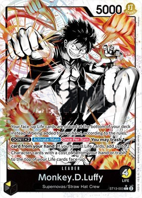 Monkey.D.Luffy (003) (Parallel), Ultra Deck: The Three Brothers