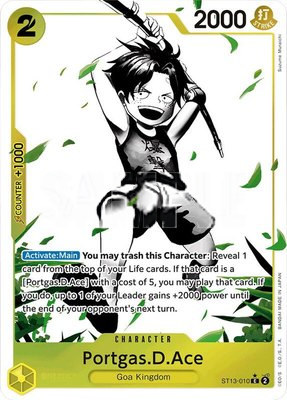 Portgas.D.Ace (010) (Parallel), Ultra Deck: The Three Brothers
