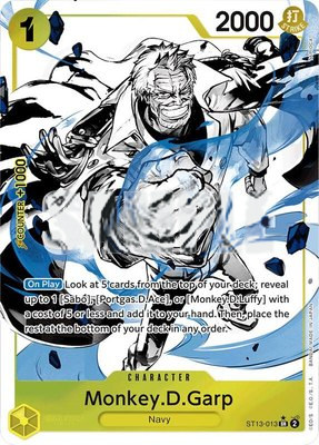 Monkey.D.Garp (Parallel), Ultra Deck: The Three Brothers