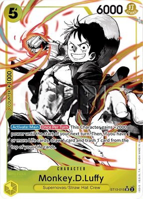 Monkey.D.Luffy (015) (Parallel), Ultra Deck: The Three Brothers