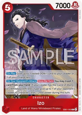 Izo, Extra Booster: Memorial Collection