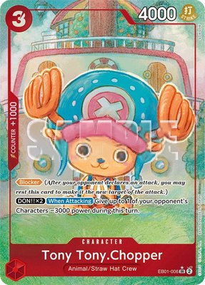 Tony Tony.Chopper (Alternate Art), Extra Booster: Memorial Collection
