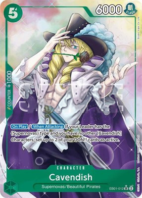 Cavendish (Alternate Art), Extra Booster: Memorial Collection