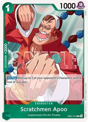 Scratchmen Apoo, Extra Booster: Memorial Collection