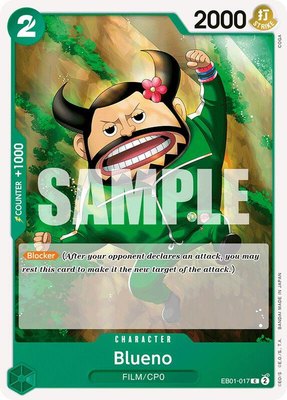 Blueno (017), Extra Booster: Memorial Collection