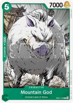 Mountain God, Extra Booster: Memorial Collection